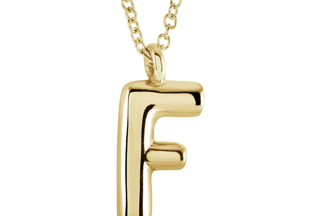 BUBBLE LETTER INITIAL