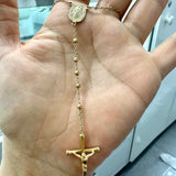 Jesus Rosary 10K Gold