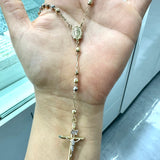 Jesus Cross 10K Gold Rosary