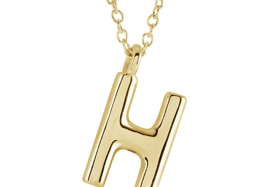 BUBBLE LETTER INITIAL