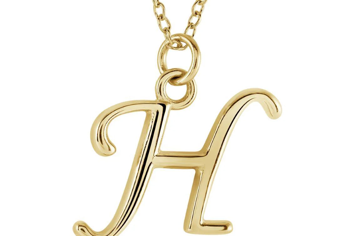 CURSIVE LETTER INITIAL