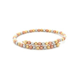 18K Gold Cyla Beaded Bracelet