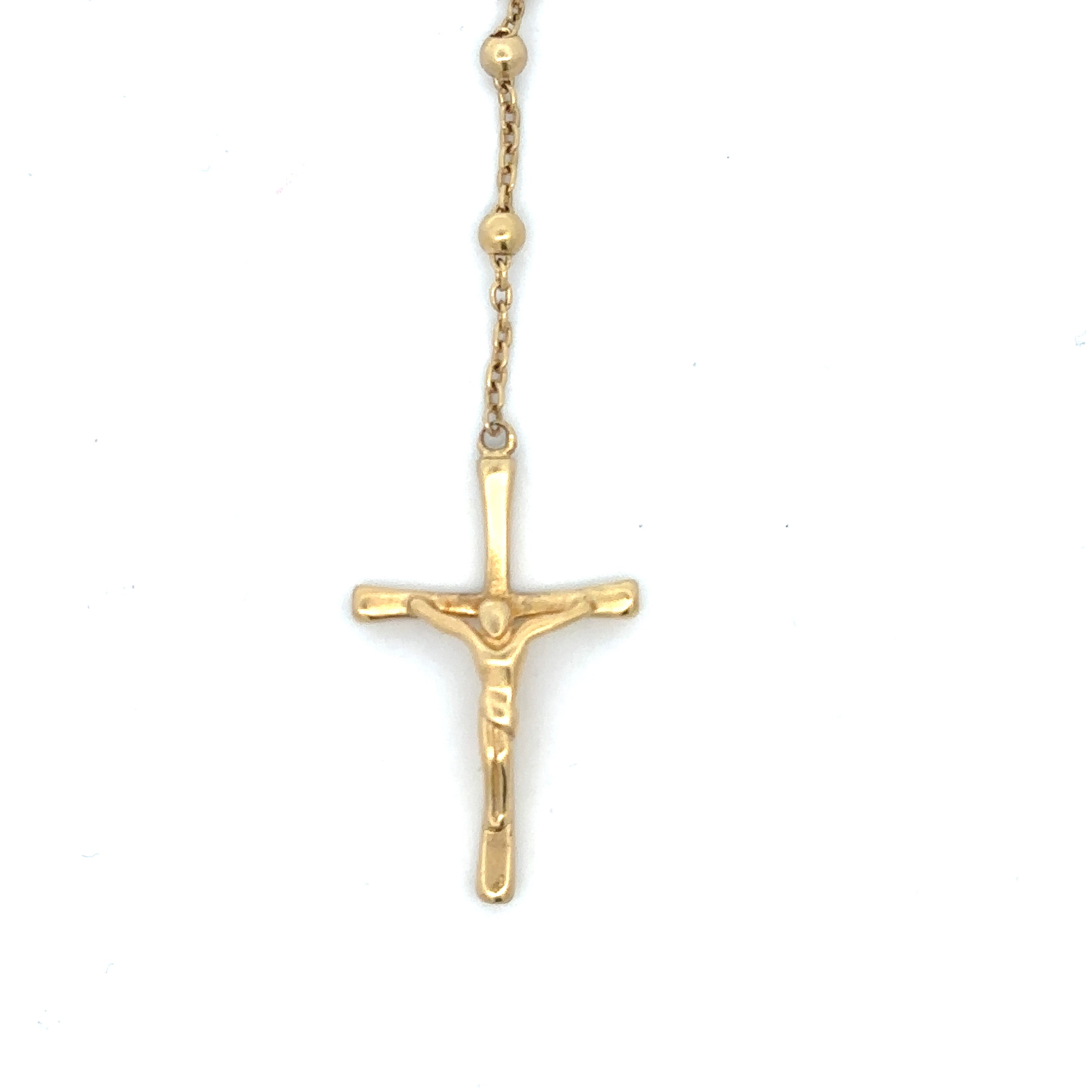Jesus Rosary 10K Gold