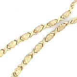 Heart Chain Necklace 10K Gold