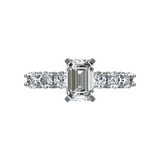 Be Jolie Emerald Eternal Sparkle Solitaire