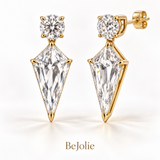 Élan Kite Diamond Earrings - 14K