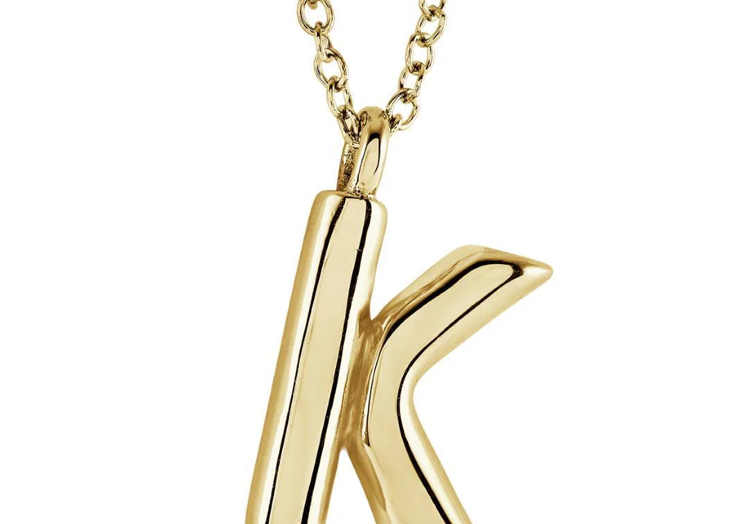 BUBBLE LETTER INITIAL