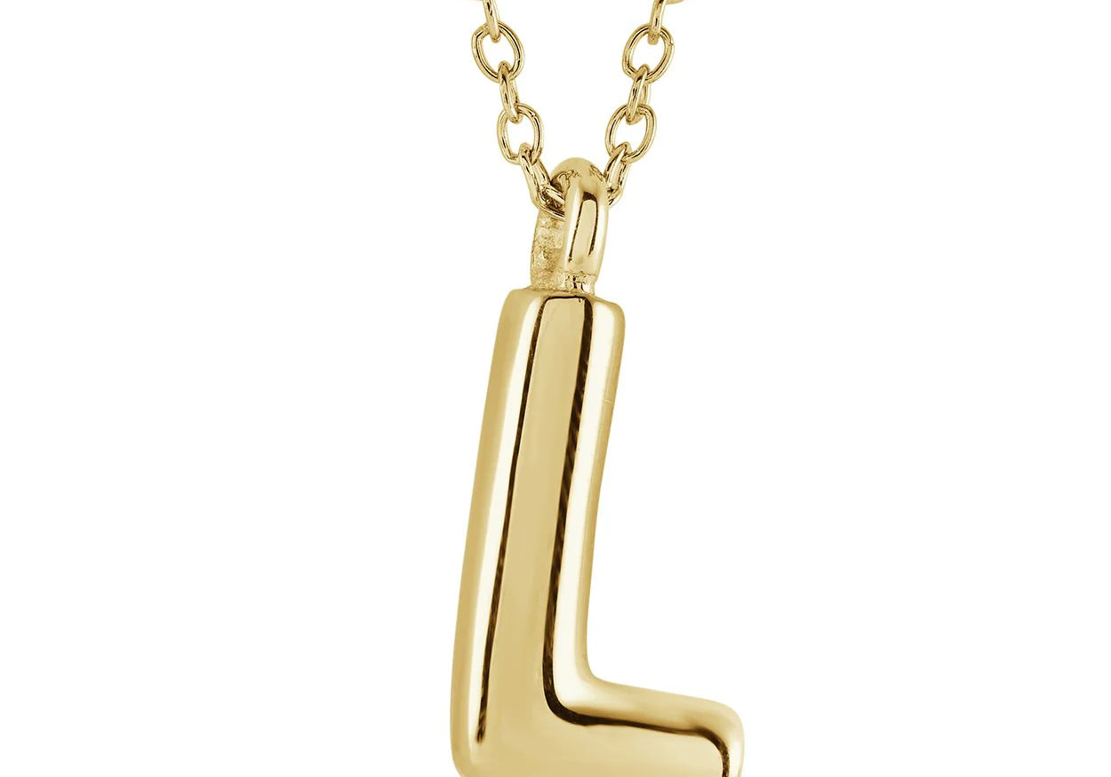 BUBBLE LETTER INITIAL