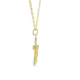 Jesus Cross Pendant 10K Gold -UniSex 01
