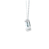 Women 925 Silver Rhodium White Pendant