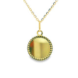 Medallion Pendant 10K Gold