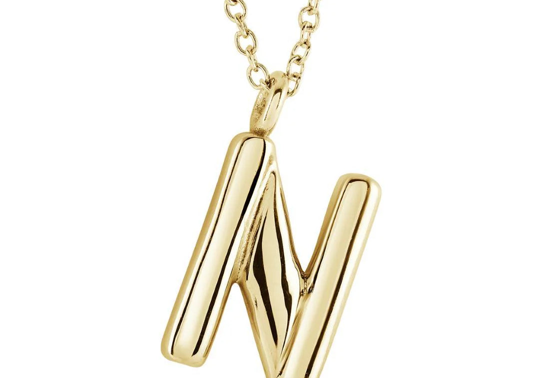 BUBBLE LETTER INITIAL