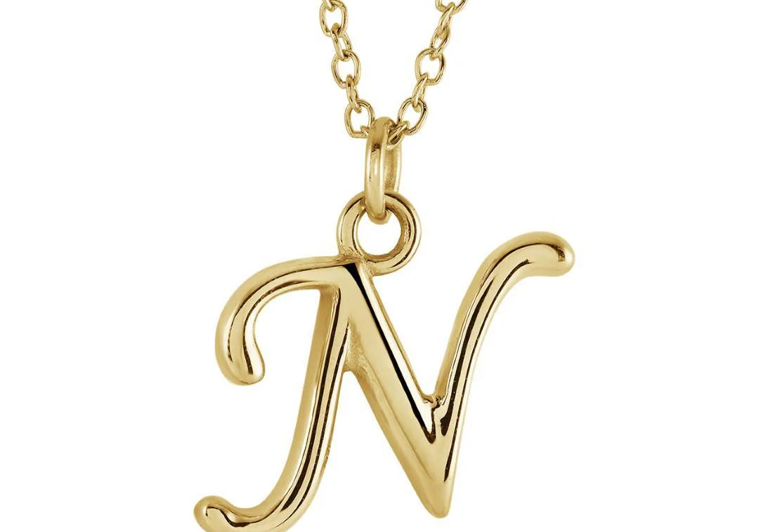 CURSIVE LETTER INITIAL
