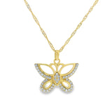 Butterfly Pendant 10K Gold - Betty