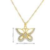 Butterfly Pendant 10K Gold - Betty