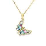Butterfly Pendant 10K Gold -Mara