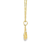 Lady Bag Pendant 10K Gold