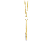 Flower Pendant 10K Gold -Stefania