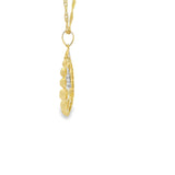 Multiple Bead Pendant 10K Gold
