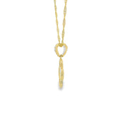 Collier Turquoises Hamsa Or 10k