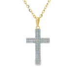 Cross Pendant 10K Gold -UniSex 03