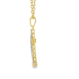 Cross Pendant 10K Gold -UniSex 03