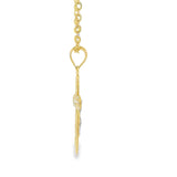 Jesus Cross Pendant 10K Gold -UniSex 04