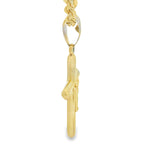 Jesus Cross Pendant 10K Gold -Nolan