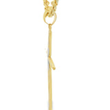 Cross Pendant 10K Gold -Pierre