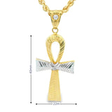Ankh Pendant 10K Gold -Maria