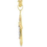 Jesus Cross Pendant 10K Gold -Paul