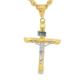 Jesus Cross Pendant 10K Gold -Mario