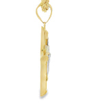 Jesus Cross Pendant 10K Gold -Mario