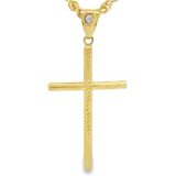 Cross Pendant 10K Gold -Andrew