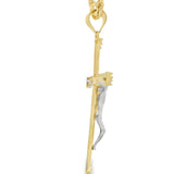 Jesus Cross Pendant 10K Gold -Thomas