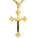 Jesus Cross Pendant 10K Gold -Lucas