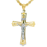 Jesus Cross Pendant 10K Gold -Kevin