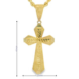 Cross Pendant 10K Gold -Eric