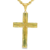 Cross Pendant 10K Gold -Stefan