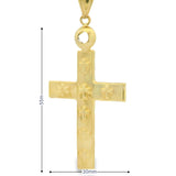 Cross Pendant 10K Gold -George