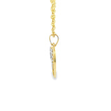 Collier Turquoises Hamsa Or 10k