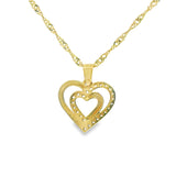 Heart Pendant 10K Gold -Ines