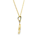 Collier Turquoises Hamsa Or 10k