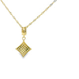 Collier Turquoises Hamsa Or 10k