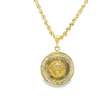 Medusa  Pendant 10K Gold -Unisex08