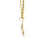 Medusa Two-Tone Pendant 10K Gold -Unisex10
