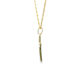 Cross Pendant 10K Gold -UniSex 07
