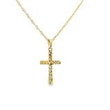 Cross Pendant 10K Gold -UniSex 11