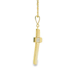 Cross Pendant 10K Gold - Unisex 13