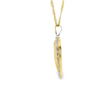 Pendentif cœur en or 10 carats - Maica